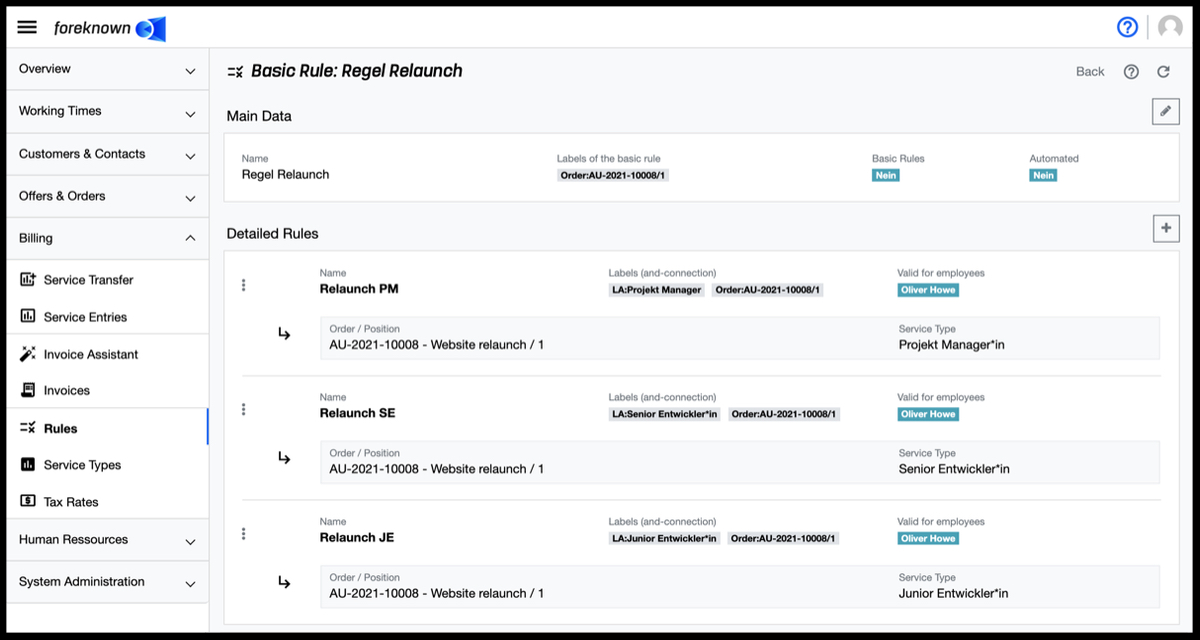 Rules - Detailed Rules